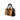 African Leather Handbag Mud Cloth Cowrie Pattern-Bynelo