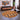 Orange Bogolan Inspired Round Rug - Cultural Statement Piece