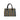 African Leather Handbag Boston Kente Traditional Print-Bynelo
