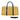 African Leather Bag for Travel Mud Cloth Minimalist Gold-Bynelo