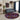 Pink Mudcloth Round Rug - Bold Tribal Pattern