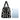 African Duffel Leather Bag for Travel Mudcloth Tribal Print-Bynelo