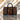 African Leather Bag for Travel Bogolan Geometric Pattern-Bynelo