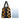 African Travel Bag Leather Cowrie Tribal Print-Bynelo
