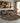 Round Colorful Mudcloth Area Rug – Modern African-Inspired Design