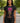 Statement Tee : African Print Women T-shirt Turban Scarf Lady
