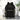 Symbolic African Print Backpack | Black Style | Diaper Bag-Bynelo