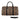 African Leather Bag for Travel Mud Cloth Buntu Pattern-Bynelo