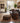 Traditional Mudcloth Inspired Pouf Inflatable Round Ottoman