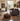 Traditional Mudcloth Inspired Pouf Inflatable Round Ottoman