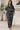 Traditional Print Women's Satin Pajama Set | Black & White Nightwear