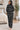 Traditional Print Women's Satin Pajama Set | Black & White Nightwear