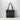 Tribal African Print Tote Bag | Black and White Pattern | Large Capacity-Bynelo