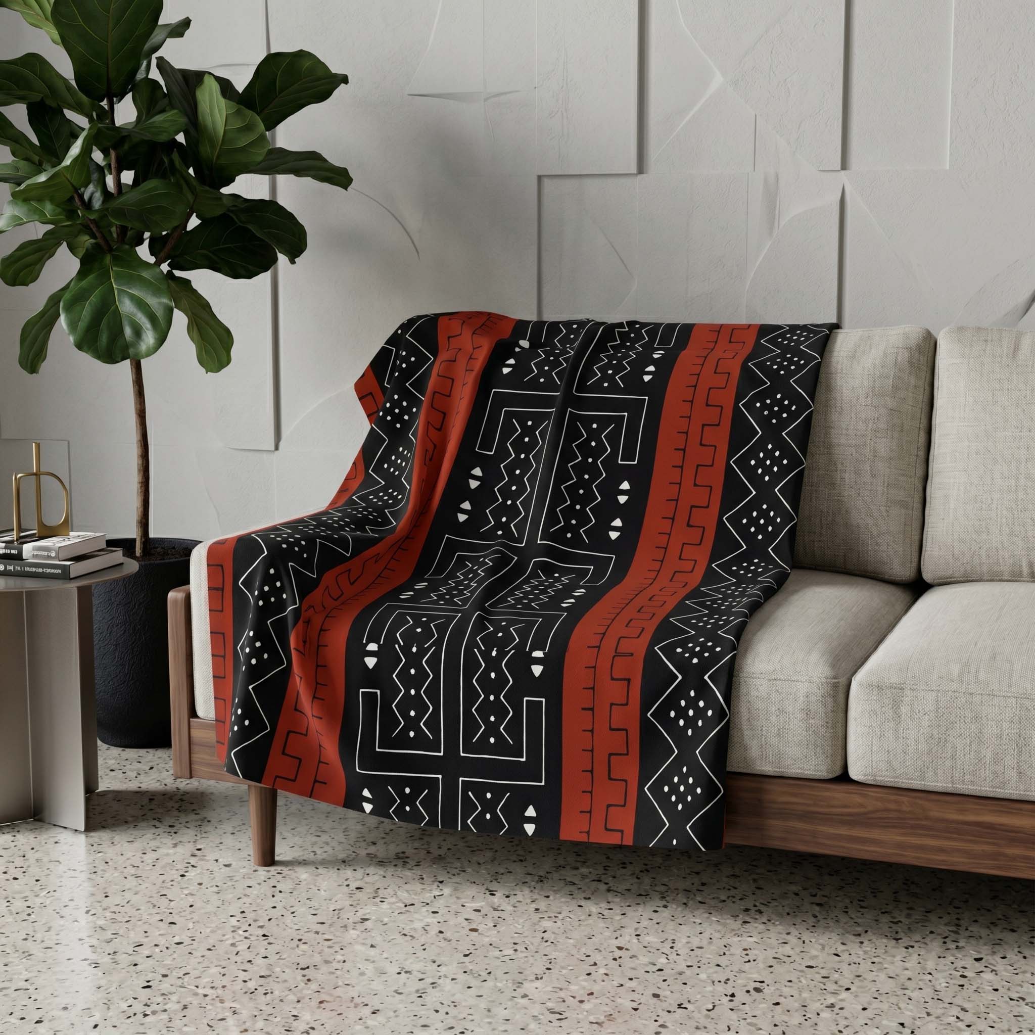 Traditional African Blankets Mud Cloth Tribal Throw – Bynelo
