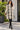 Tribal Mudcloth Women's Turtleneck Beige Flare Dress