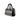 African Hand Bag Mud Cloth Zigzag Black & White-Bynelo