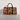 African Leather Bag for Travel Kuba Doddled Pattern-Bynelo