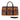 African Leather Bag for Travel Bohemian Mud Cloth Pattern-Bynelo