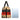 African Leather Bag for Travel Boho Mud Cloth Pattern-Bynelo