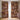 African Print Curtains in Blackout Kuba Print Brown - Bynelo