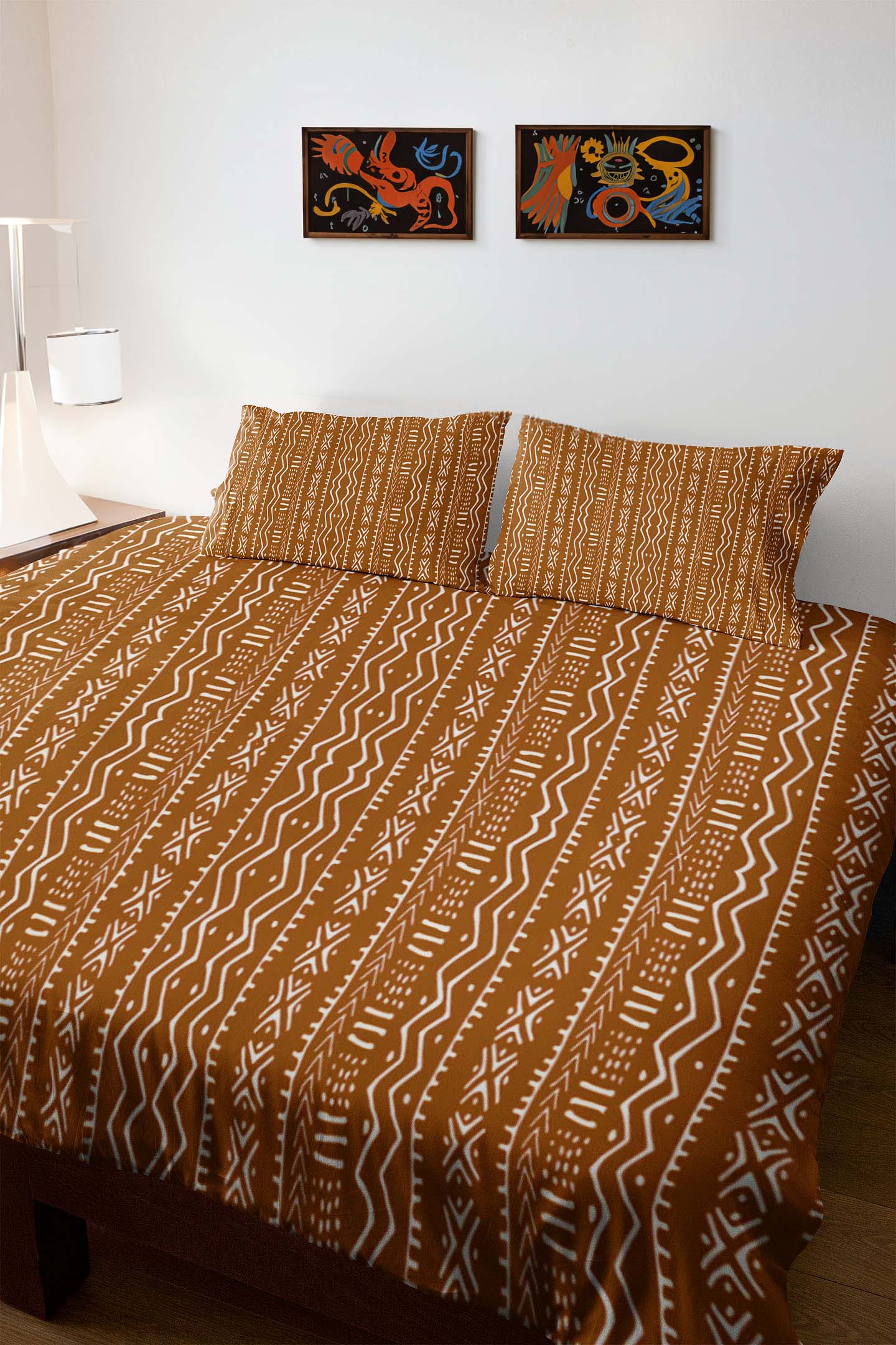 African Queen Comforter Sets Bedding In Mudcloth Print