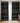 Traditional Black and White Blackout Curtains (Two Piece)