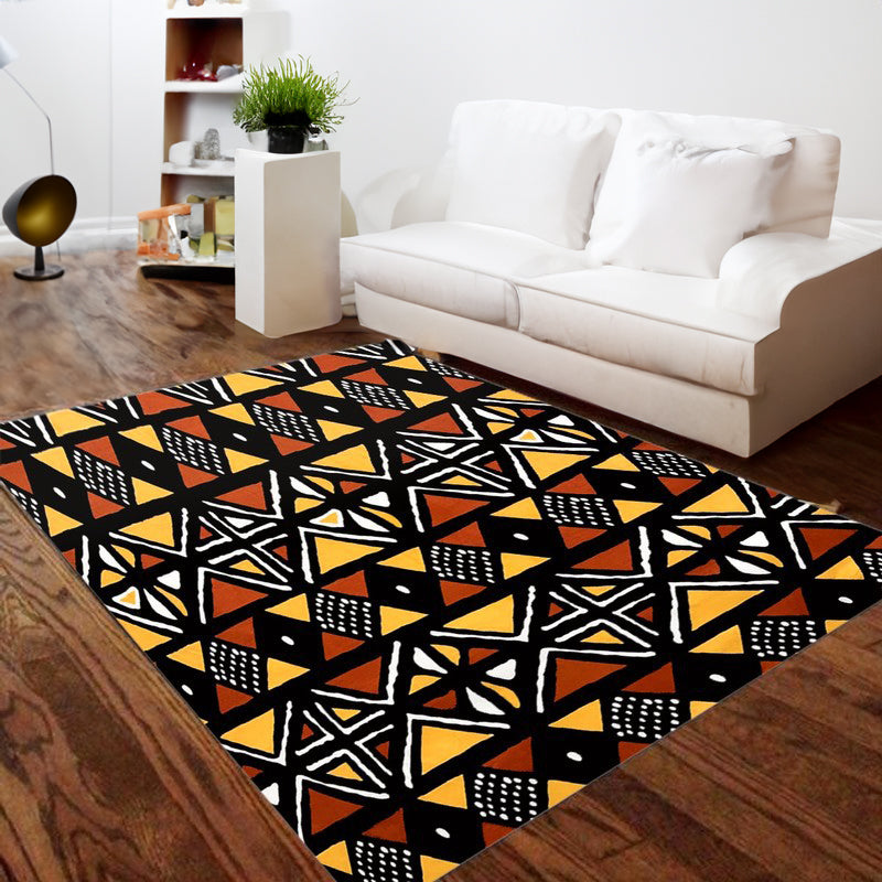 African Rug Carpet Mudcloth Print - Bynelo