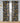 Black African Print Gauze Curtain Mudcloth (Two Piece)