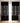 African Blackout Curtains Black and White (Two Piece)