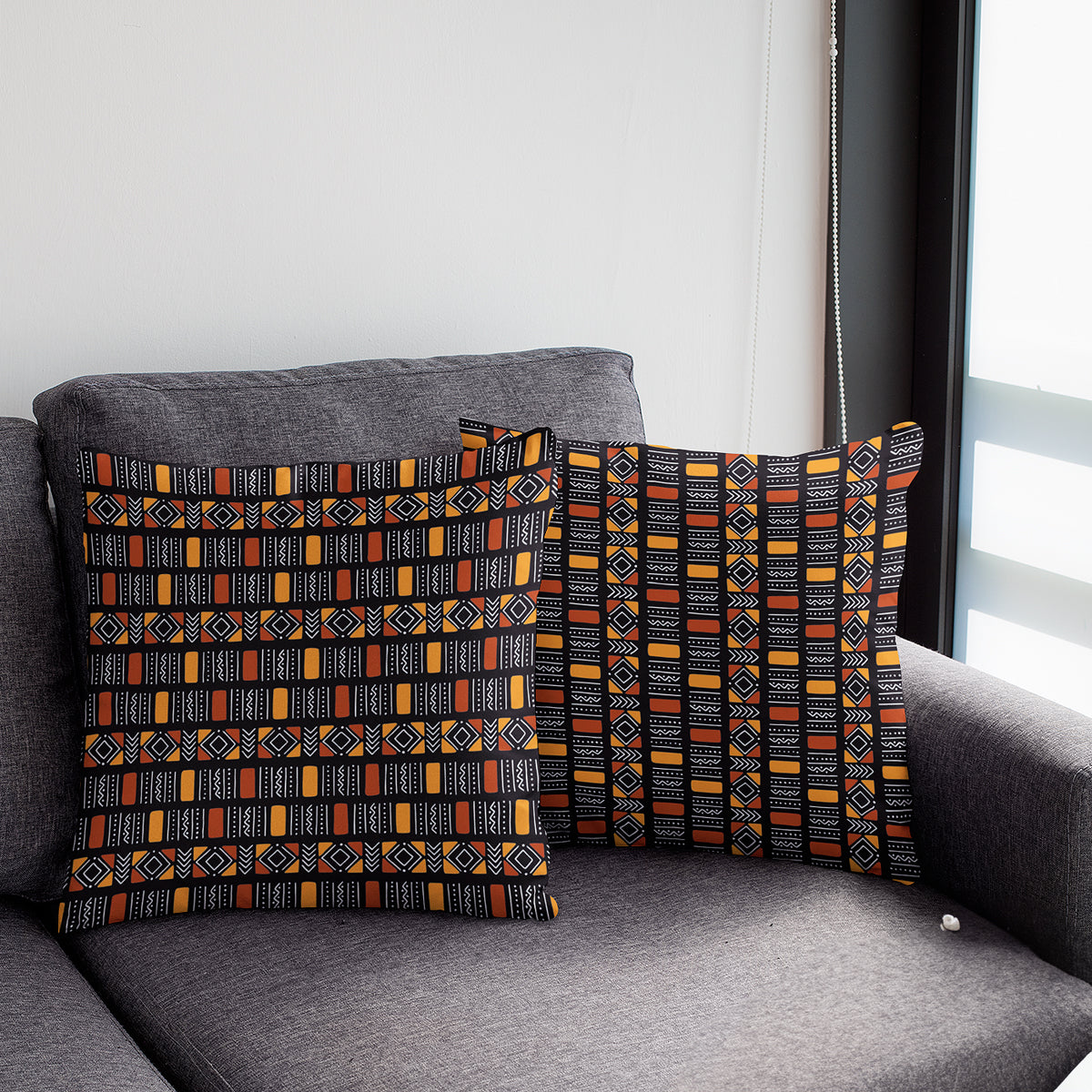 Multicolour Tribal African Cushions: Pillow & Throw Cover Charm