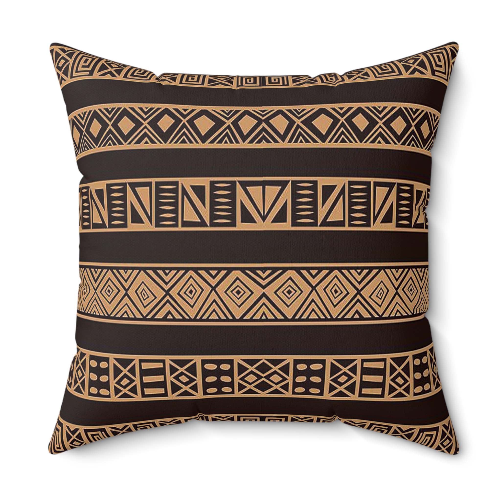 Mudcloth Cushion Cover – Authentic African Print Pillow Case