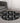 African Multi Coloured Round Rug Black and White Carpet