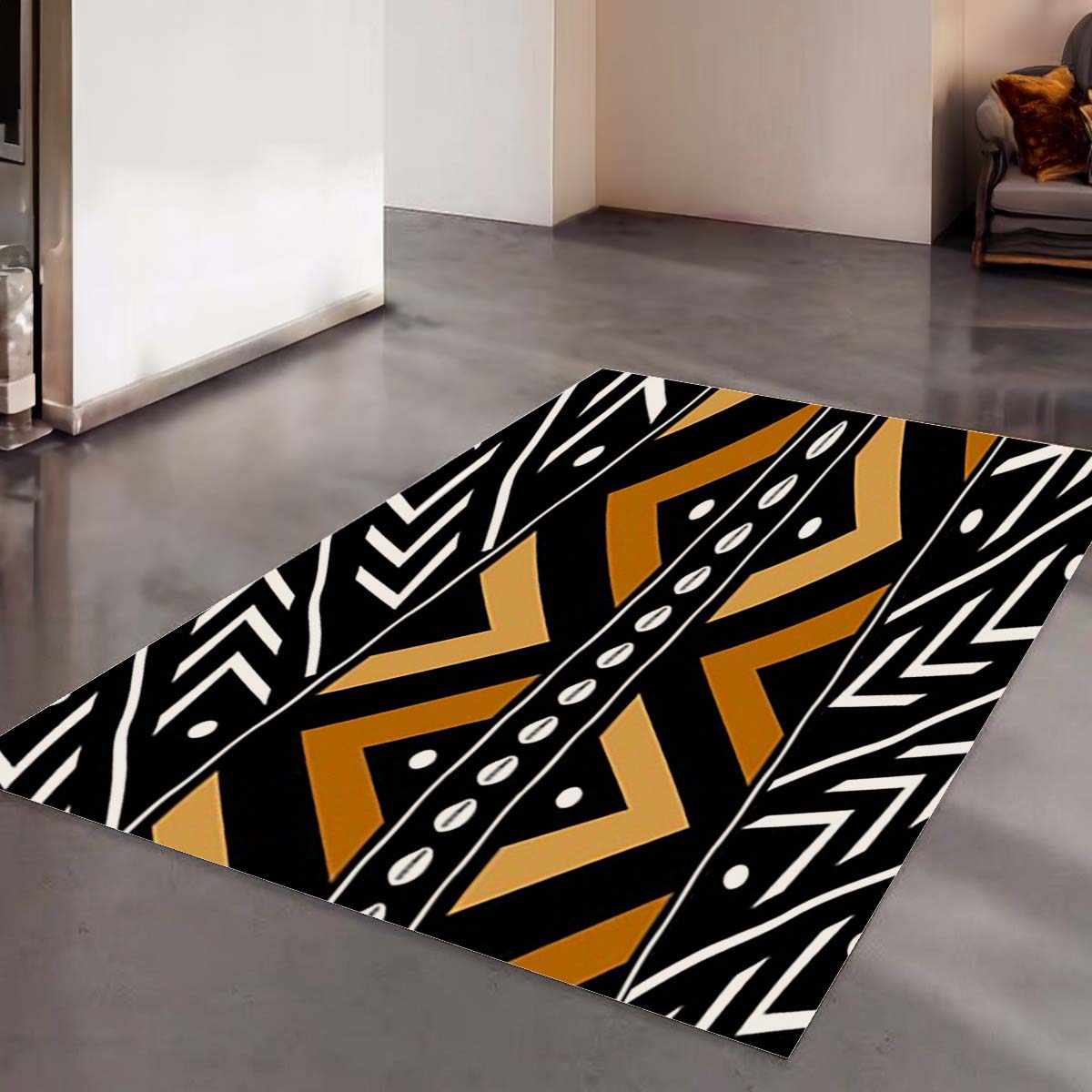 African Rug Tribal Design Carpet | Ancient Modern Style