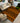 African Carpets Orange Rug Mudcloth Print - Bynelo