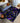 Colorful Purple Rug Bogolan African Carpet - Bynelo