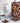 African Bathroom Shower Set Kuba Mixed Brown Print - Bynelo