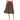 Flare Midi Skirt African Print Mudcloth Brown - Bynelo
