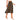 African Flare Skirts For Women Midi Mudcloth Orange