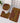 Kuba Print African Bathroom Sets Brown - 3 Piece
