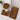 Kuba Pattern Afrocentric Bathroom Sets Brown - 4 Piece-Bynelo