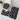 African Bathroom Set Mudcloth Abstract Print Black - 4 Piece-Bynelo