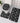 African Bathroom Sets Mudcloth Black and White - 3 Piece