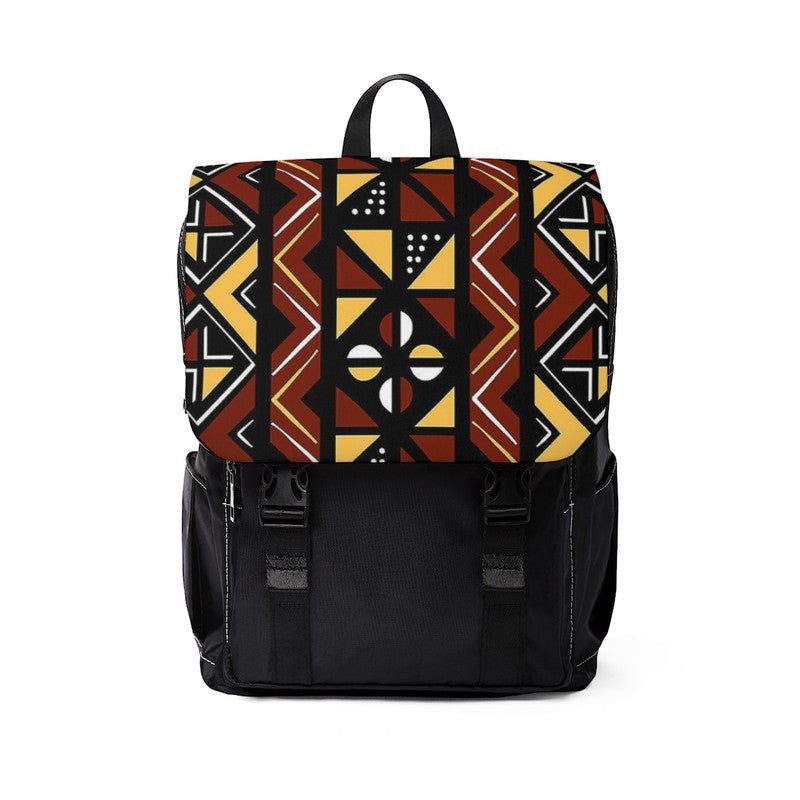 African Backpack Mudcloth Print - Bynelo