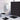 Cowrie Afro Bathroom Set African Pattern Black - 4 Piece-Bynelo