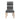 Removable Dinning Chair Cover Mudcloth Zigzag Black-Bynelo