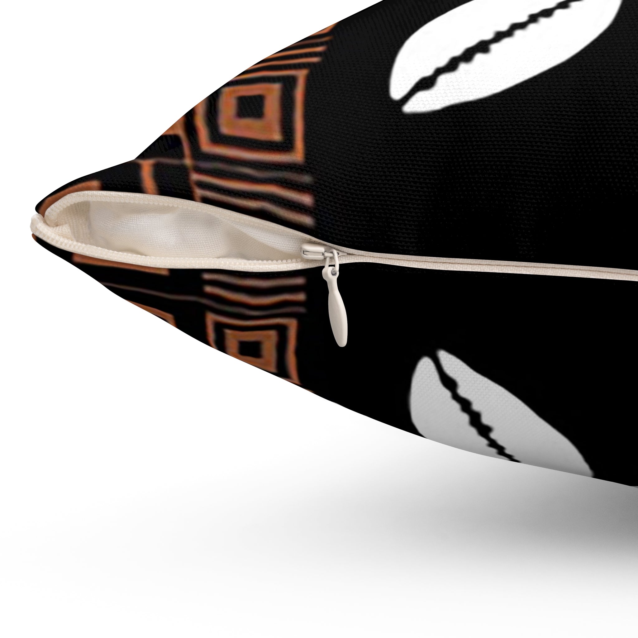 Traditional African Pillow Cushions Covers In Cowrie Print