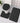 Cowrie Print Afro Bathroom Set Black and White - 3 Piece
