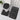 African American Bathroom Sets Mud Cloth Black - 4 Piece-Bynelo