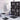 African Bathroom Set Mudcloth Abstract Print Black - 4 Piece-Bynelo