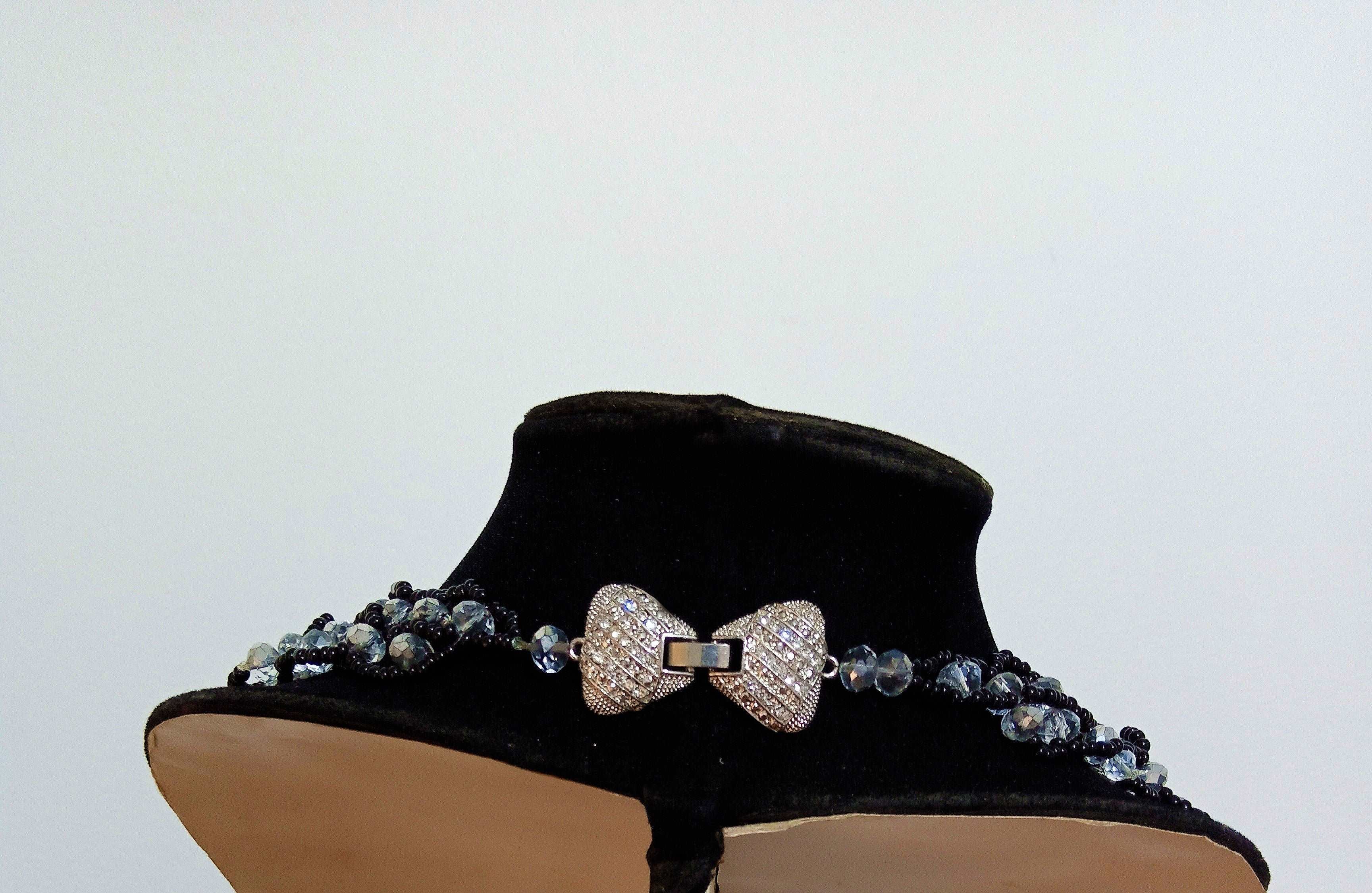 African Beaded Choker Necklace - Wedding Jewelry Style